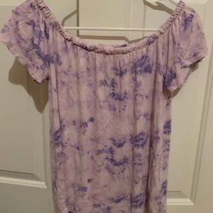 Hollister Off the Shoulder Shirt